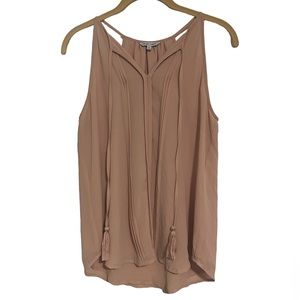 Blush/nude pink top - size small